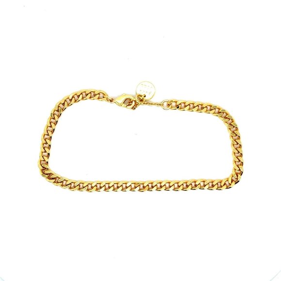 Pura Vida Gold Link Bracelet - Picture 1 of 3
